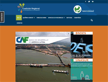 Tablet Screenshot of coalicionregional.net